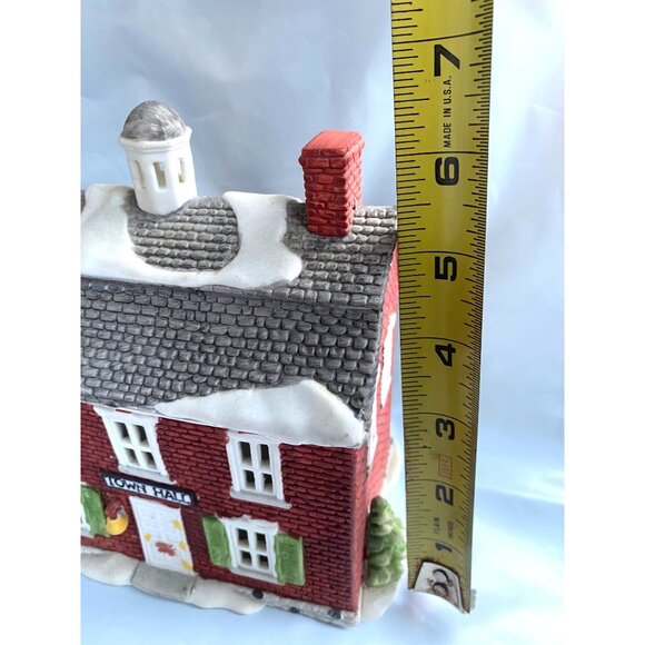 Department 56 New England Village Brick Town Hall 1986 - Picture 6 of 6